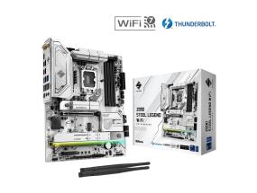 Emolevy ASROCK Intel Z890 LGA1851 ATX Muisti DDR5 Muistipaikat 4 Z890STEELLEGENDWIFI