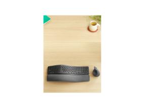 LOGI Ergo K860 -näppäimistö – grafiitti (US)