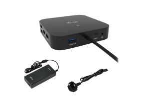 I-TEC USB-C Dual Display -telakointiasema