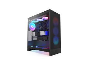 NZXT PC-kotelo H7 Flow 2024 RGB musta