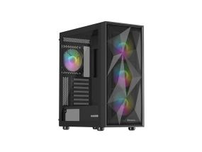 NATEC Genesis PC Case Diaxid 605 musta