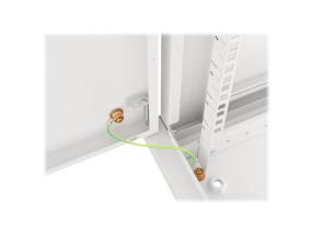 LANBERG Seinäkiinnike 19 tuumaa 12U 600x600 harmaa