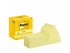 Muistiinpanopaperi 76x127mm POST-IT Z-notes 12x100 arkki