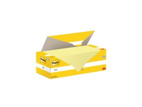 Viestilaput 76x76 Post-it 654 keltainen x 12 kpl + 12 kpl