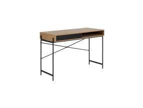 Kirjutuslaud ANGUS 110x50xH75cm, tamm, melamiin, metalli