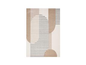 Matto DIXIE CARVED-5, 100x150cm, harmaa/beige