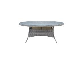 Pöytä TRENTO 180x100xK73cm, vaaleanharmaa