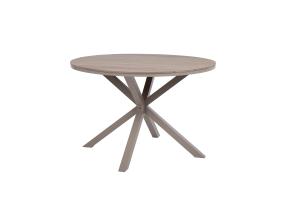 Pöytä PORTO D110,5xH73cm, beige/harmaa