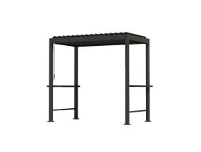 Katos MIRADOR BBQ 2,55x1,5m, tummanharmaa