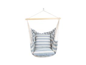 COPENHAGUE-riipputuoli, jossa on harmaita raitoja