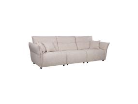 Sohva CALLA 4-istuttava 284x100xH92cm, kauranvalkoinen, kauranvalkoinen