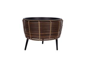 Kukkaruukku WICKER 44x44xH34cm, ruskea
