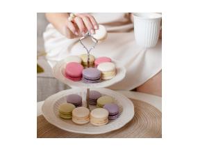 Lattiakärry 2x SOFIA, D20/26,5cm, valkoinen