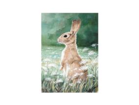 Öljymaalaus 50x70cm, kani silmukassa