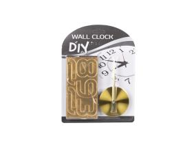 Tina kello DIY tarttuva, kultainen
