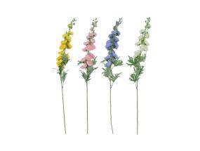 Keinotekoinen kukka FLOWERLY H90cm tokkroos "Alcea Double", mix