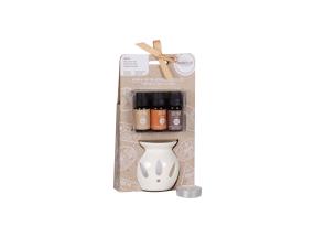 Hajuvesiöljy keraaminen setti LOVE HOME, sekoitus