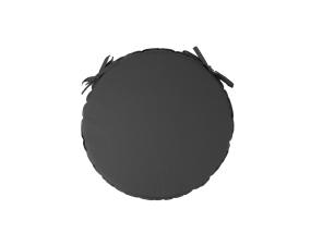 Tuoliverhoilu OHIO-2 D38x2,5cm, tummanharmaa, 100% polyesteriä