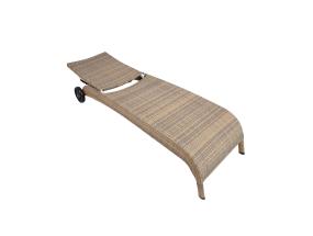 Lamami jakkara WICKER 73x196xH99cm, cappuccino