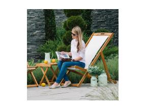 Sivupöytä FINLAY 40x40xK40cm, akaasiaa