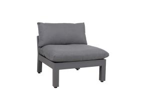 Välisohvamoduuli FLUFFY, harmaa