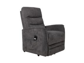 Nojatuoli BARCLAY electric lift recliner 79x86xH105cm, harmaa