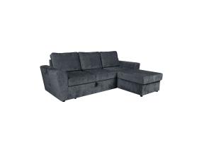 Kulmasohva INGMAR 242x168/92xH92cm, antrasiitinharmaa