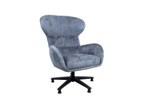 Nojatuoli KAROLINA 78x84,5xH104,5cm, harmaa