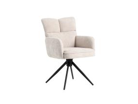 Tuoli LORENA kääntyvä 59x62xH90cm, valkoinen