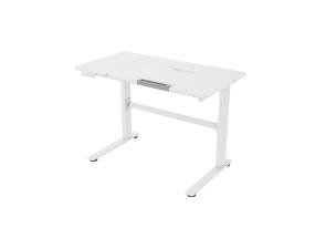 Lasten työpöytä ERGO KID 1 moottorilla 112x60xH56-80cm, valkoinen