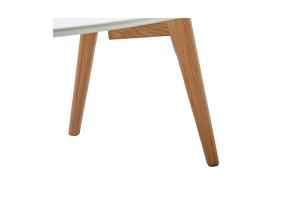 Sohvapöydät HELENA 2kpl setti 100x50xH40cm, 70x35xH35cm, valkoinen