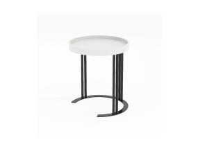 Sivupöytä KEIRA D40xH45cm, valkoinen