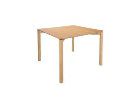 Ruokapöytä GARDENIA 90x90xK75cm, tammi
