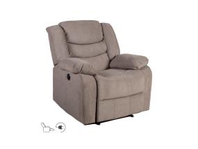 Nojatuoli CYRUS sähköinen lepotuoli 99x95xH102cm, harmaa