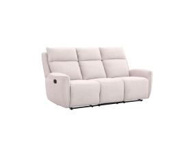 Sohva MAREN 3-istuttava manuaalinen lepotuoli 206x90xH104cm, beige