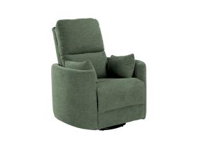 Tukituoli STINA keinuva ja kääntyvä käsinojallinen lepotuoli 83x88xH100cm, vihreä väri