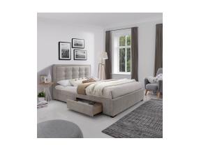 Sänky DUKE 160x200cm, ilman patjaa, beige˛