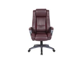 Työtuoli CALVIN, 81x65xH114-121,5cm, tummanpunainen, keinonahkaa, muovia