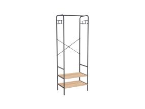 Hylly HANNES 64x40xH180cm, maalaismainen melamiinipintainen
