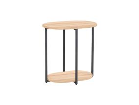 Sivupöytä HANNES 52x35xH54cm, maalaismainen melamiiniviimeistely