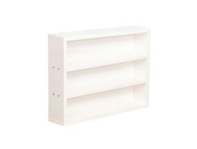 Hylly LESTER 48x10xH36cm, valkoinen melamiini