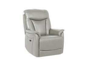 Nojatuoli BALDWIN electric lift recliner 82x95xH108cm, beige nahkaa