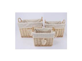 Korv WILLI TASSEL 36x26xH26cm