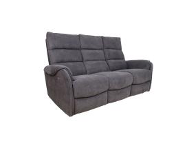 Sohva BOWERS 3-istuttava sähköinen lepotuoli 187x98xH109cm, siniharmaa, sininen-harmaa