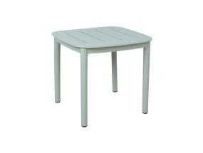 Pöytä MANGO 45x45xH40cm, vihreä-harmaa muovi
