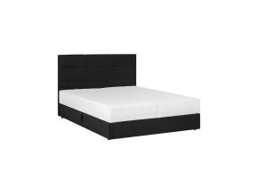 Mannermainen sänky LEIKO 160x200cm, musta