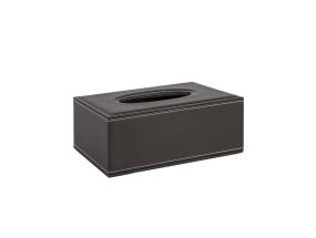 Pehmopaperirasia WALTER 13,5x25xH9cm, tummanruskea, synteettinen nahka