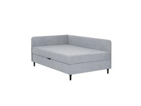 Sänky HENRIETTE VN 126x206xH86cm, säilytystilalla varustettuna