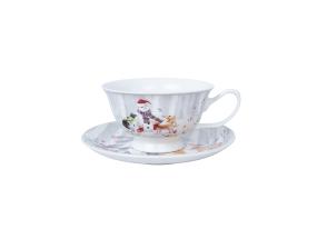 Kuppi/maljakko MIA SNOW 180ml lahjapakkauksessa