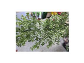 Garland GREENLAND 180cm, valkoiset kukat